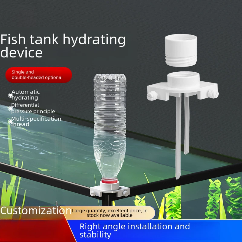 Зелень ноль градусов Automatic water replenisher for fish tank water level controller for sea tank aquarium grass tank cola bottle water replenisher