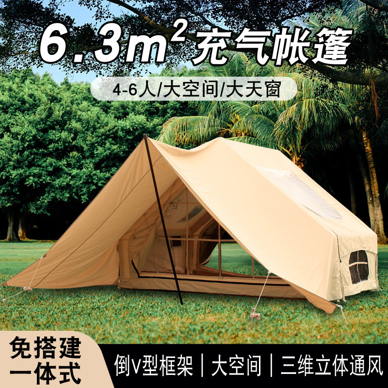 6.3 Camping al aire libre camping invierno invierno camping cálido casa pequeña de campo equipo de campo tela de algodón