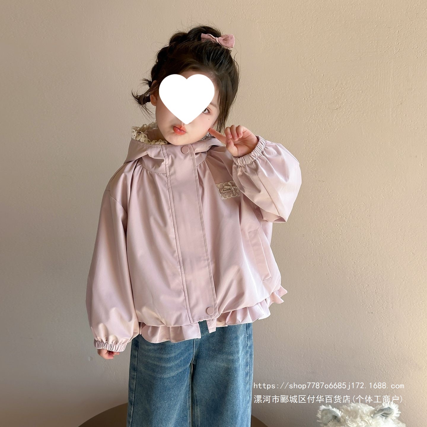 Girls' Coat Spring and Autumn 2026 New Fashionable Stylish Trench Coat for Children and Girls, Autumn Windbreaker Jacket