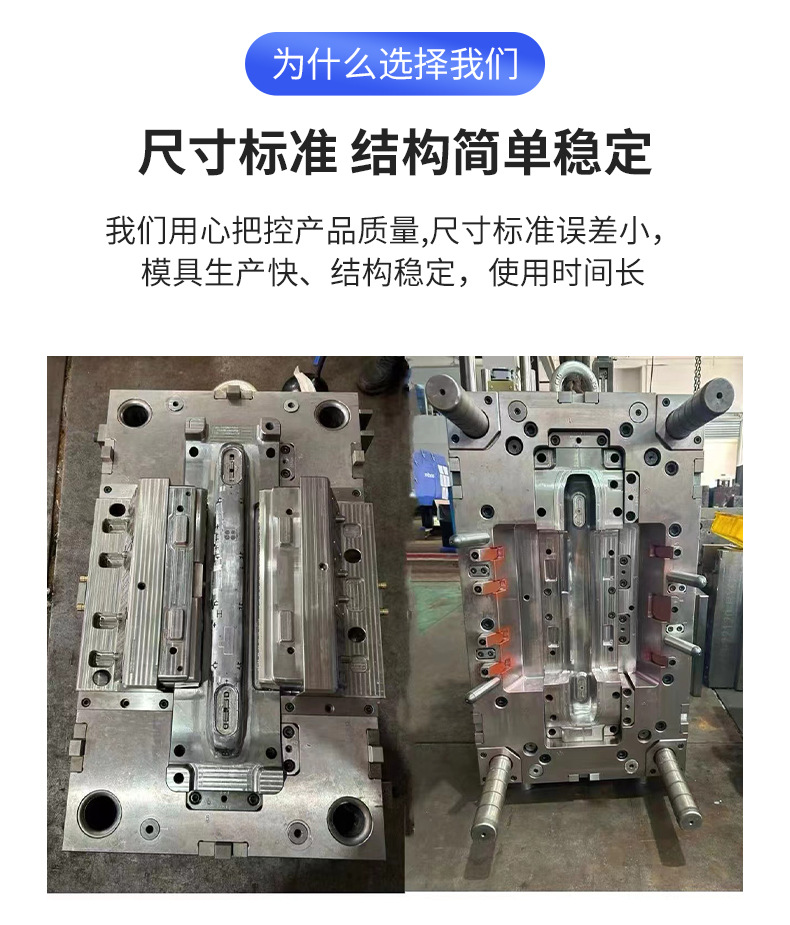 Custom Injection Mold Processing, Mold Opening According to Drawings and Samples, Custom Plastic Molds for Abs Shells and Pvc Accessories