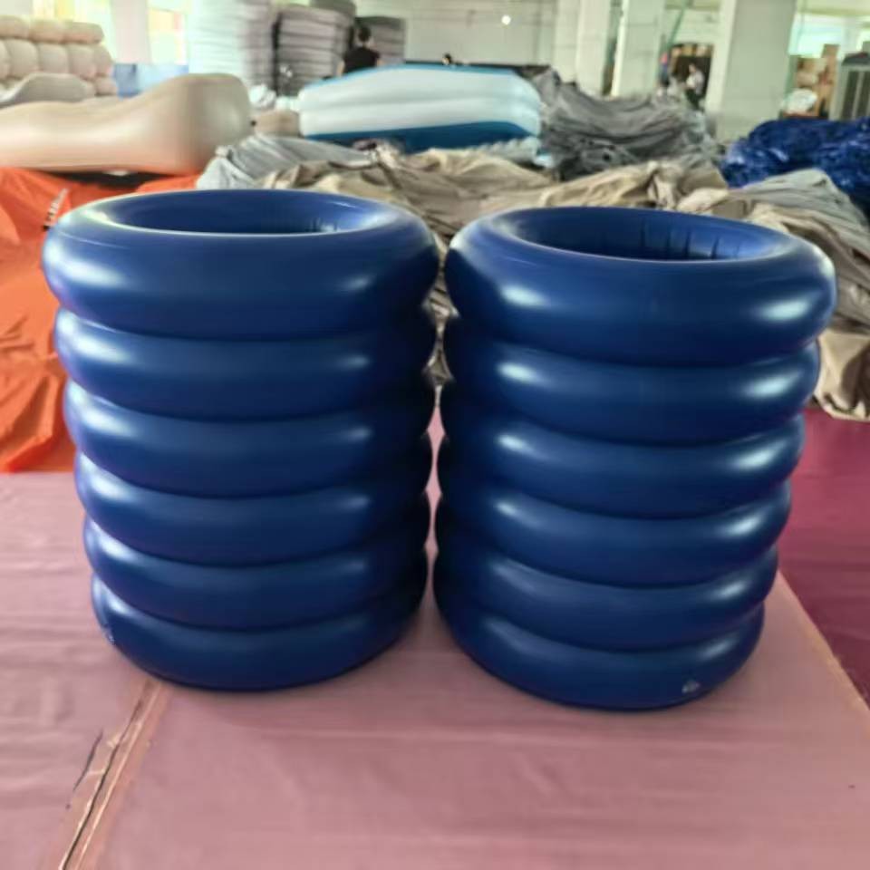 Pvc Inflatable Water Swimming Pool Park Roller Kidsren's Grass Crawling Game Toy Colorful Roller Floating Row