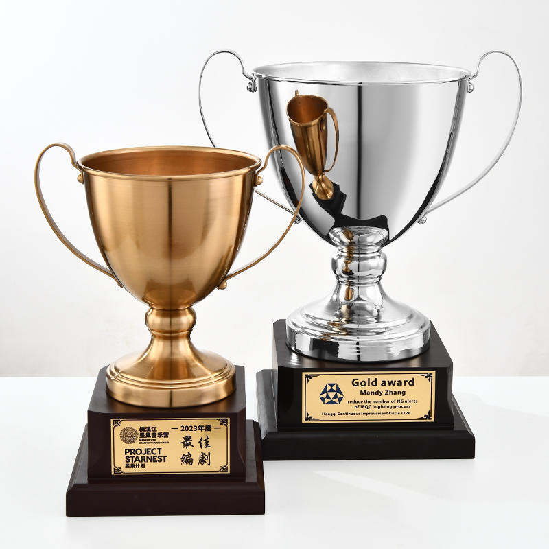 Creativo de gran tamaño metal trofeo hacer billar fútbol baloncesto juego MVP deportes Champions League honor recuerdo