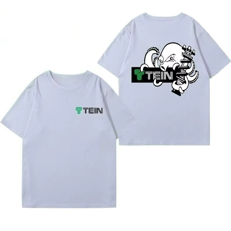 【Cross-Border European Size】2026 New Men's Patterned T-Shirt Y2K Creative T-Shirt Casual Motorcycle Friends Club