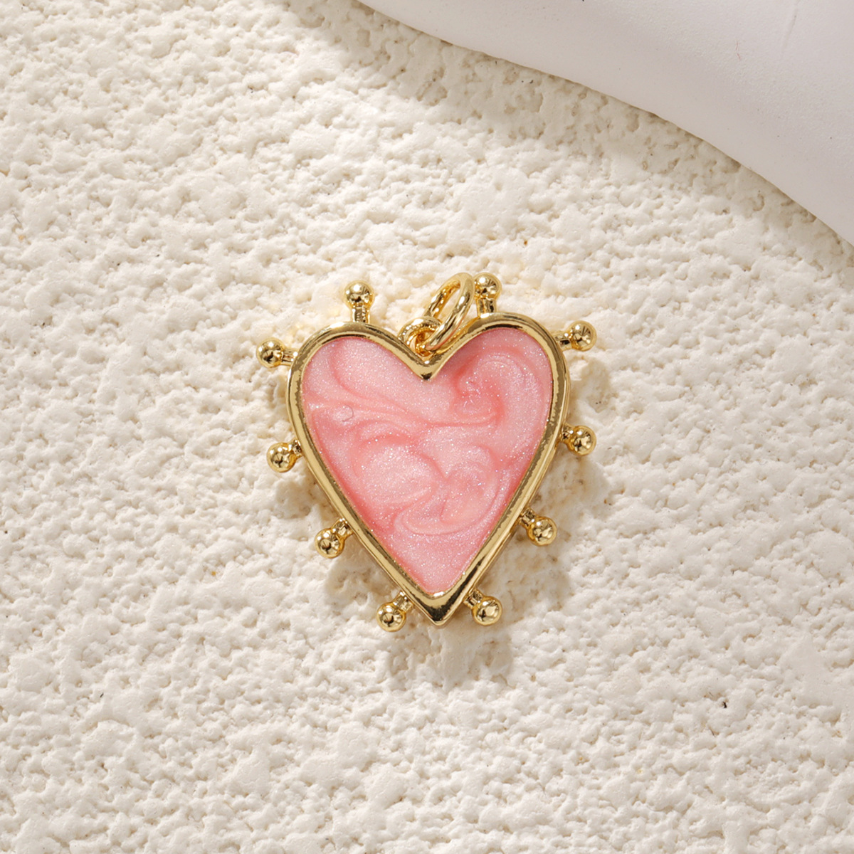 4g Weight Pendant Jewelry Making Type 20 * 25mm Jewelry Making Size Zircon Inlay Material DIY Jewelry Accessories Classification 1 Piece Quantity Copper Material Heart Shape Pattern Polished Finish Enamel, Plating, Inlay Design IG Style Style 1 Piece 20 * 25mm Copper Zircon Heart Shape Polished Pendant 12