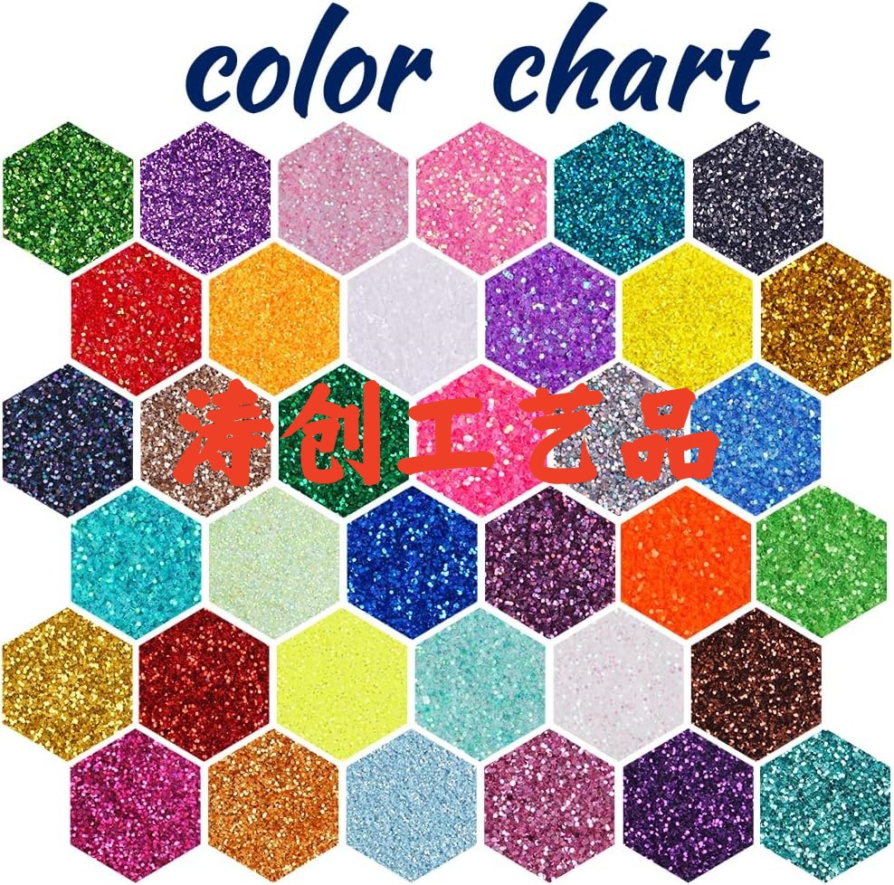 45 Bottles of 5g Bottled Glitter Powder, Nail Art Sequins, Laser Glitter, Handmade Nail Sequins, Mixed Wholesale