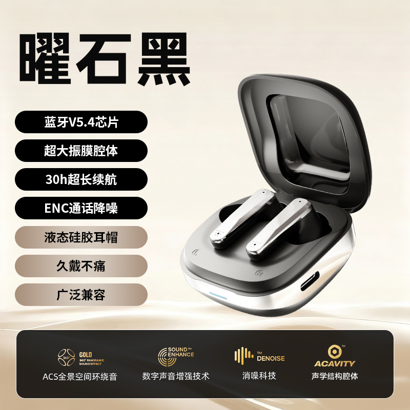 爆款跨境A89无线入耳式降噪高音质超长续航AI翻译156国家耳机 - 9