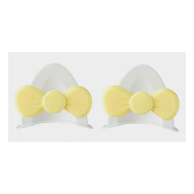 Dəbilqə (Kaska) aksesuarları | Motuoche Ear Bear Ear - cat-ear-butterfly-white-yellow
