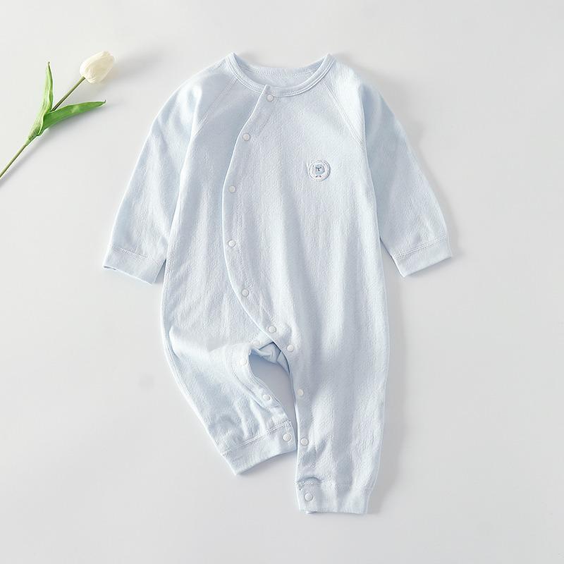 Baby's Jumpsuit Spring and Autumn Pure Cotton Long-sleeved Pajamas for Going Out Climbing Suit for Newborn Boys and Girls Monk Suit for Boneless Harper Baby's Jumpsuit Spring and Autumn Pure Cotton Long-sleeved Pajamas for Going Out Climbing Suit for Newborn Boys and Girls Monk Suit for Boneless Harper