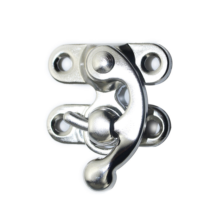 Fabricantes al por mayor cerradura de cuerno de buey antiguo botón de botón caja de regalo gancho cerradura de hierro botón de cuerno de buey suministro spot