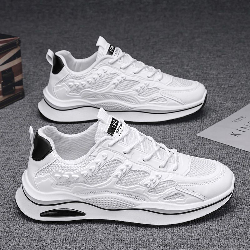 Zapatos de hombre de invierno 2026 zapatos deportivos casuales de suela baja tendencia de moda versátil zapatos transpirables para hombre