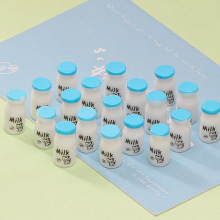 仿真立体milk牛奶瓶便利店超市摆件儿童玩具奶油胶DIY冰箱贴配件