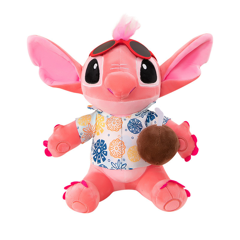 Nuevo estilo transfronterizo que sostiene pato Stitch peluche almohada para niños muñeca de trapo novia regalo de cumpleaños fabricante en stock