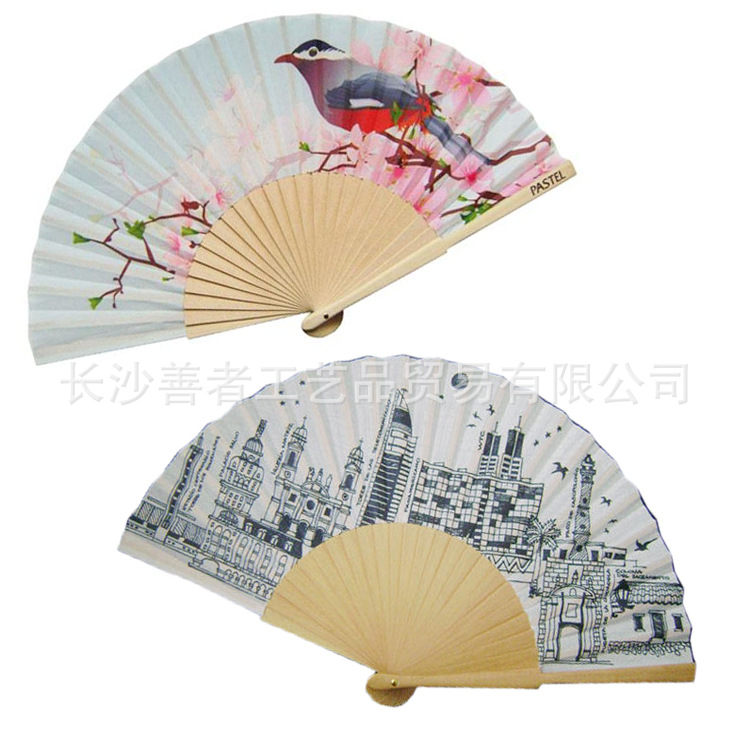 16 18 24 tela cuadrada ventilador de fractura de madera Festival del Barco del Dragón tema del examen de ingreso a la universidad para dibujar ventilador publicitario de madera personalizado