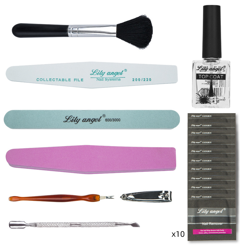 Juego completo de manicura para principiantes hogar profesional Esmalte uñas pegamento herramientas noveles fototerapia lámpara para la apertura tienda