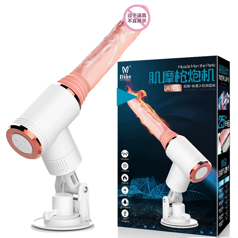 Telescopic Vibrating Massager Tibei, fully automatic, telescopic & multi-speed for female use