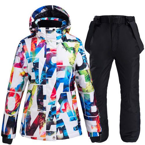 Winter ski suit