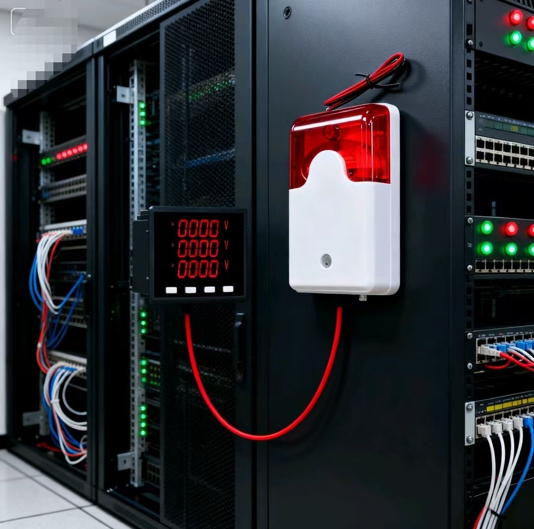 声光三相电压报警/机组三相电压监控报警器/配电室电压上下限报警