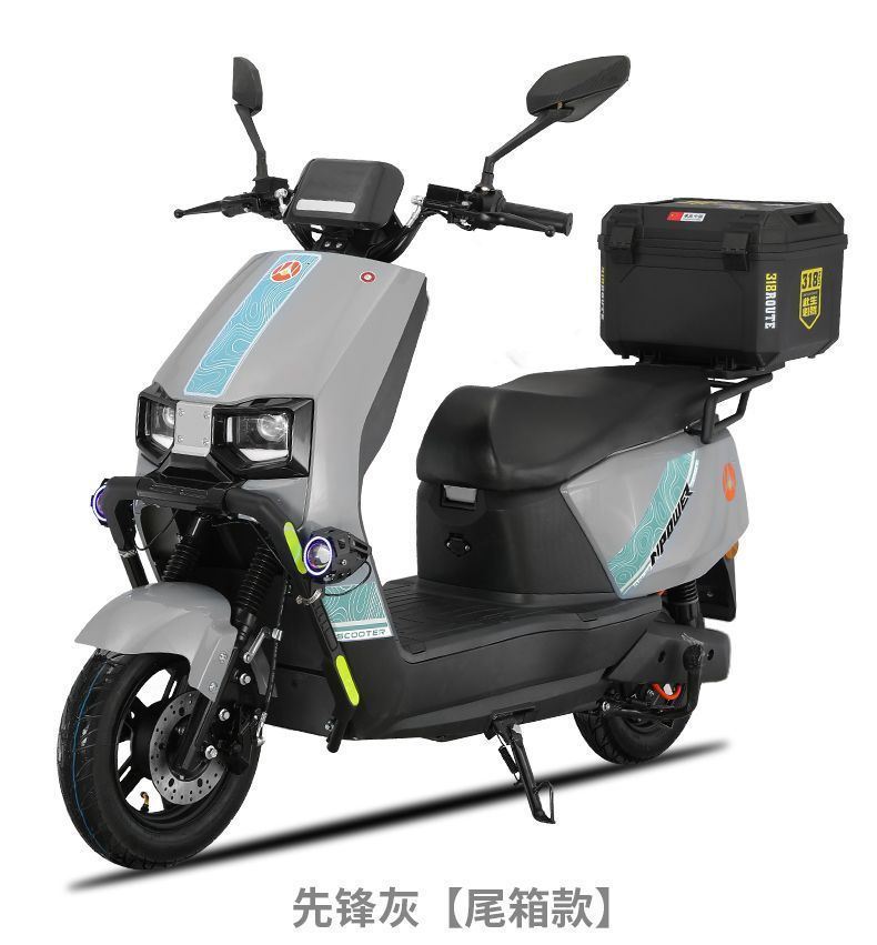 Long-Distance Running King Daniu 96V 3000W Dual Disc Brake Electric Scooter Battery Bike for Men and Women 72V Pedal Electric Motorcycle