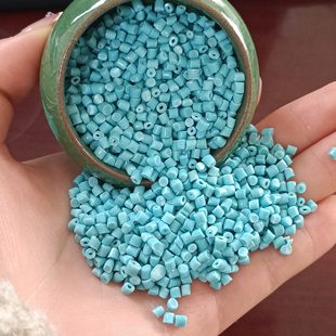 Manufacturer Supplies Blue Plastic Recycled Pellets Hdpe Polyethylene Recycled Material Pellets Blow Molding Injection Molding