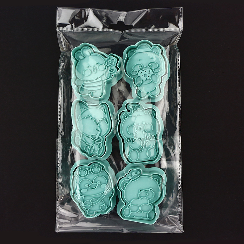 Navidad 3D 3D Stereo modelo de galletas boda Día de San Valentín astronauta animal OVNI Alien monstruo galleta molde