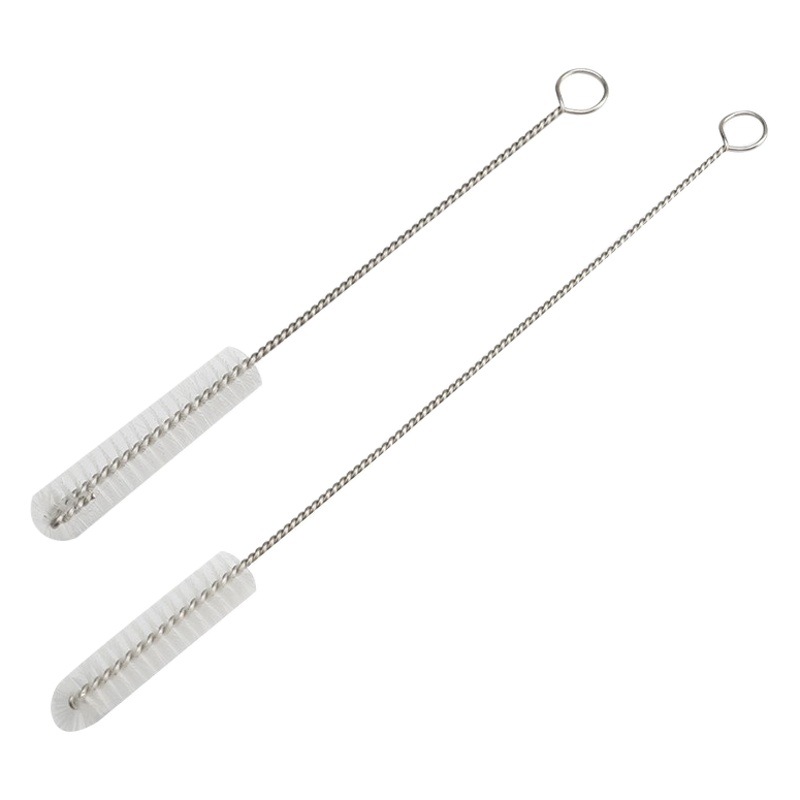 Baby Straw Brush, Pacifier Brush, Bottle Brush, Baby Cleaning Brush with Brush Head, Children's Bottle Cleaning Brush