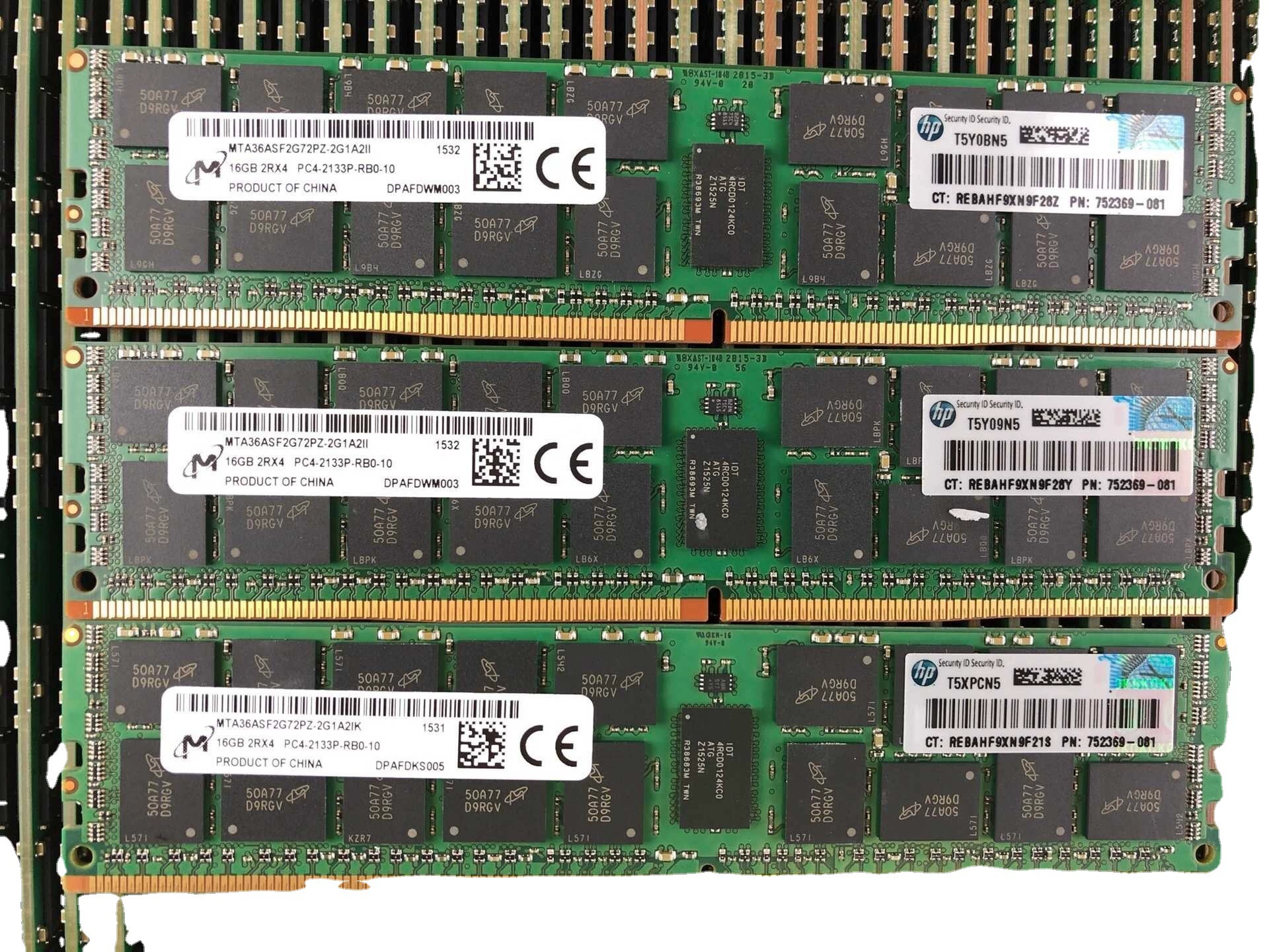 Оригинал 726719-B21 752369-081 16G DDR4 2133 ECC REG серверная память