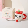 359 Red Birthday Dog with Spoon (Color Box)