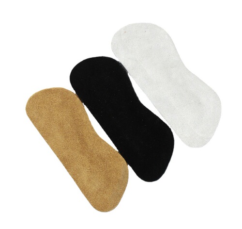 Wholesale genuine cowhide heel stickers, anti-wear foot stickers, high-heeled shoes, sports shoes, men's and women's heel stickers, invisible anti-falling half-size stickers