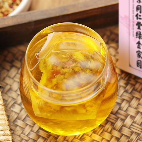 Nanjing Tongrentang Longan, Red Date, Rose, Wolfberry and Ginger Tea, Women's Aunt Goddess Camellia Herbal Substitute Tea for Hair