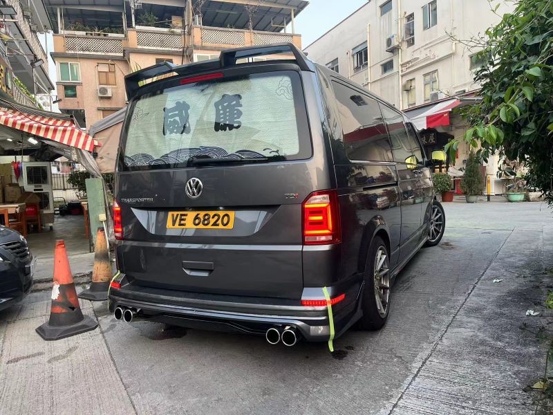 Suitable for Volkswagen Caravelle Multivan T6 T6.1 Abt Overseas R Version Wide Body Kit Front Lip Rear Lip Side Skirts