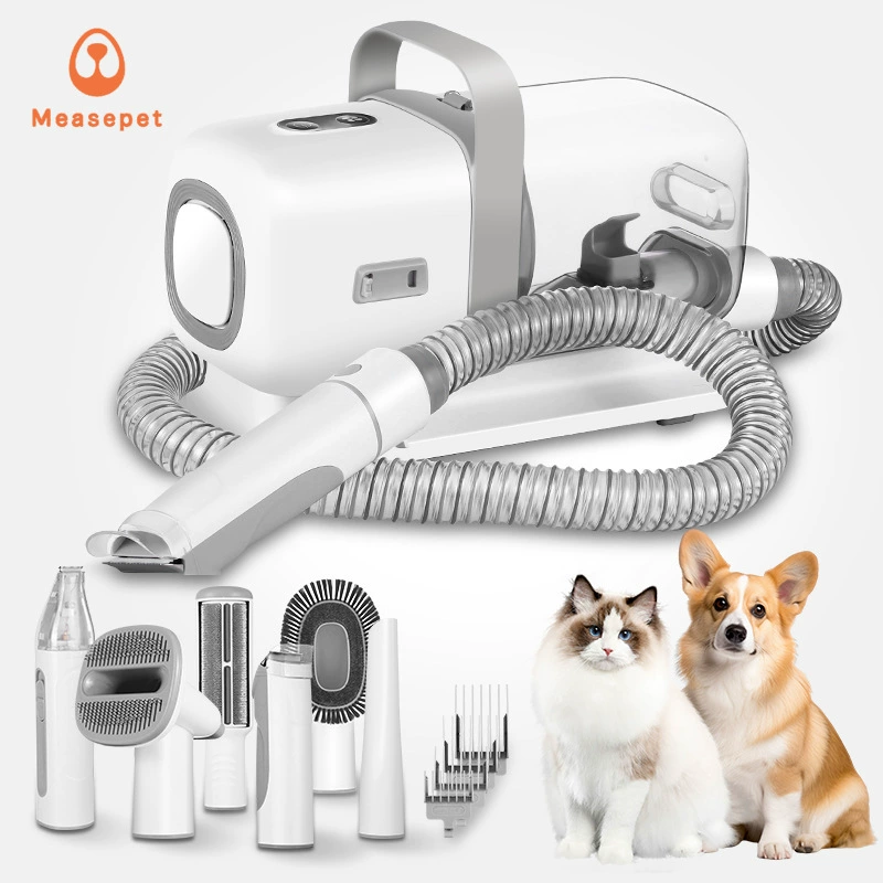 Трансграничный электрический триммер для домашних животных, расческа для маленьких, средних и больших собак, набор для бритья и всасывания волос, электрическая машинка для стрижки волос