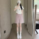 Pregnant Women's Crock Pants Shorts Women's Summer Outer Wear Thin Casual Wide Leggings High Waist Drawstring Quick-drying Pants