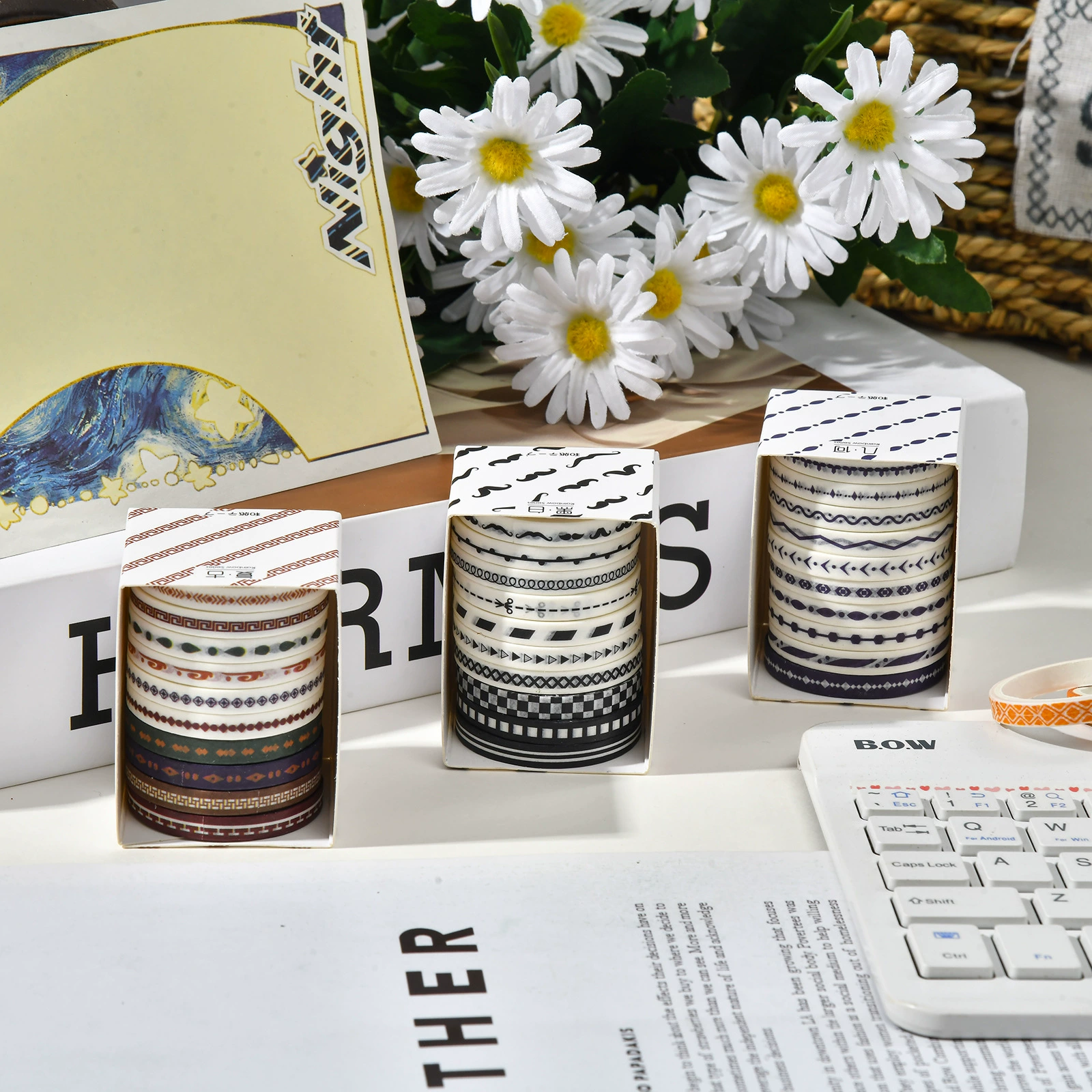 НОВАЯ 1шт декоративная японская лента Washi