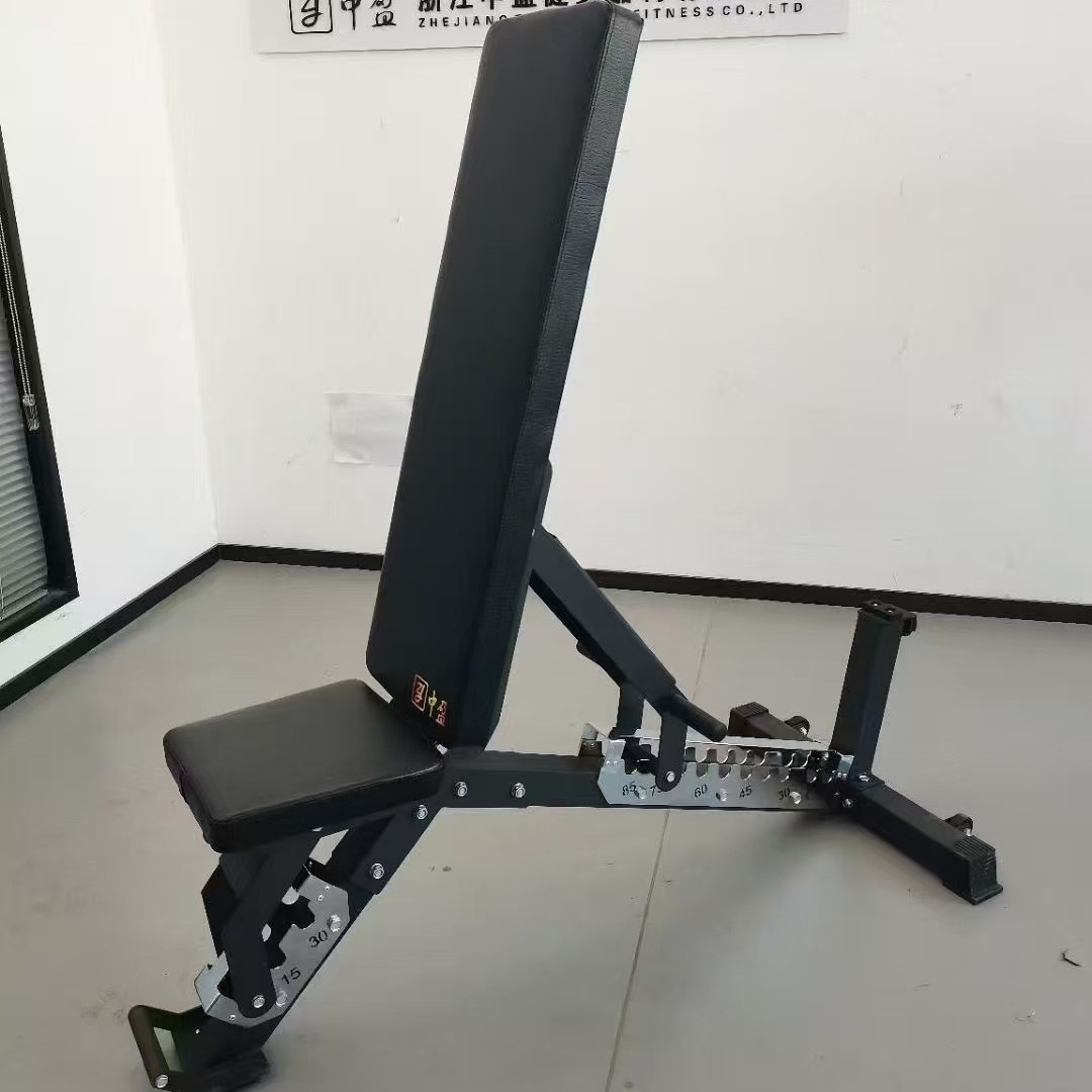 silla de gimnasio multifuncional comercial Amazon venta caliente de gimnasio pájaros tumbado taburete de empuje aparato de gimnasio doméstico