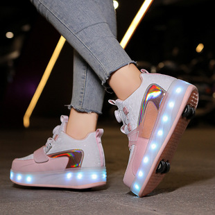 Mob shoes 2024 teen roller shoes small four-wheel skates roller shoes