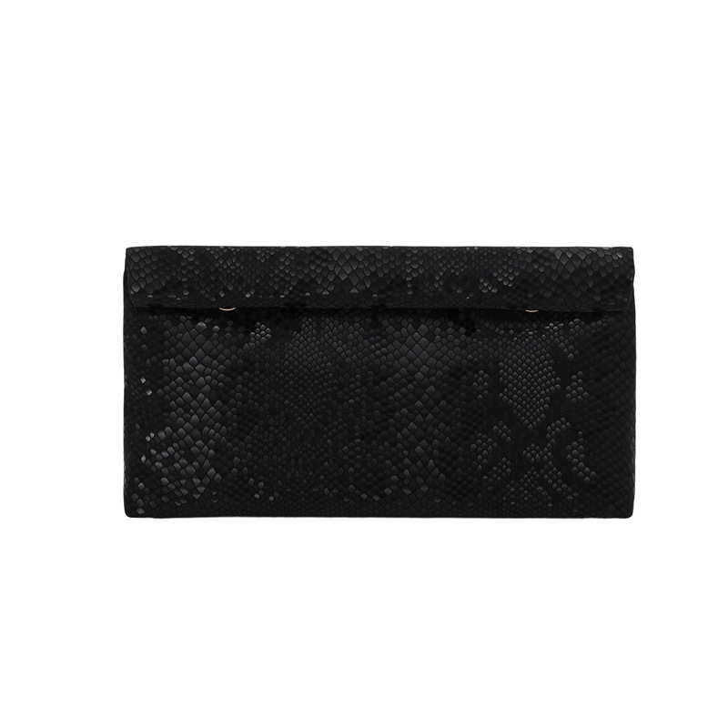 Mujeres de moda estilo nuevo paquete de cena de moda retro textura sólida de alta calidad bolso de mano personalizado