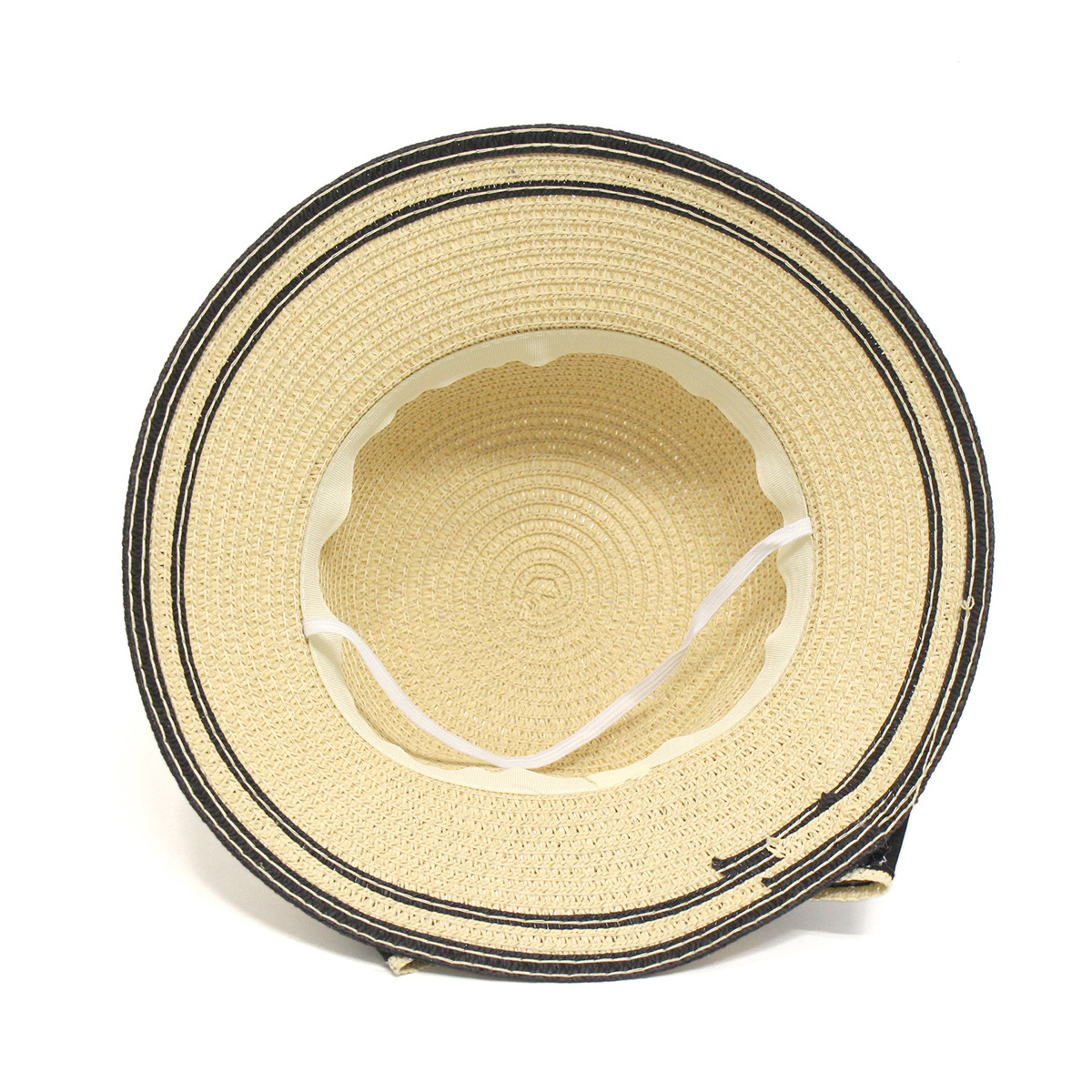 Korean Style Bow Wide-brimmed Sunshade Parent-child Straw Hat display picture 7