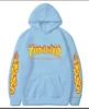 Light blue yellow fire
