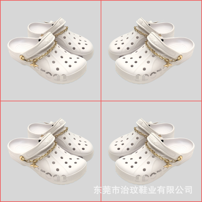 Cross New Clogs Star Chain Old Beiers Fashion Slippers Non-Slip Breathable Clogs Manufacturer Wholesale