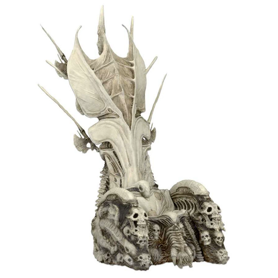 Подлинная NECA 51564 Predator throne трон из кости 14-дюйковая кукла аксессуары