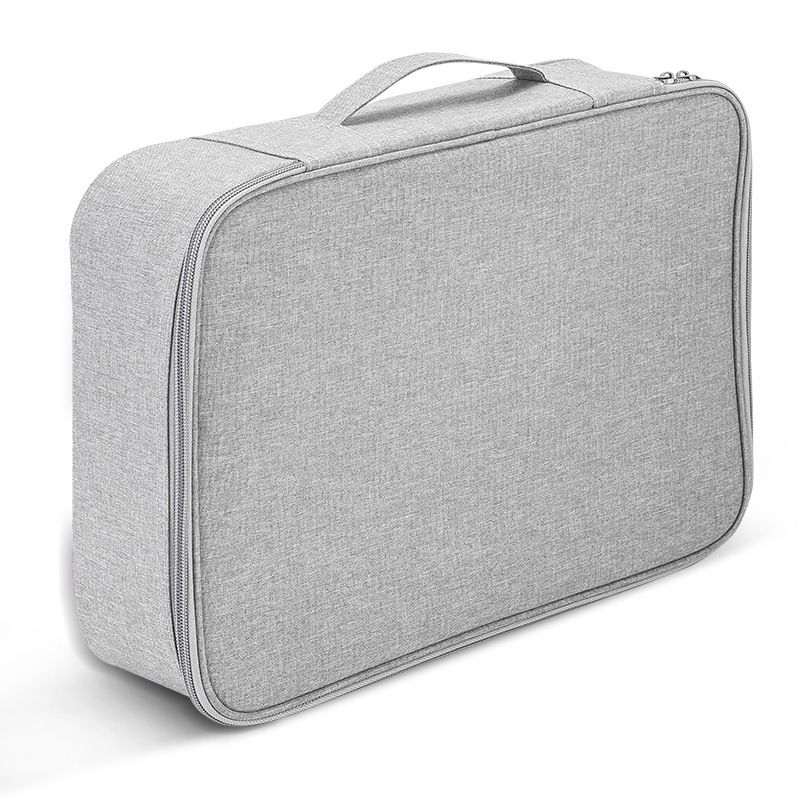 Caja de almacenamiento de certificados de Déli, caja de almacenamiento portátil de certificados de vacunas, registro de hogar familiar de este documento, paquete de tarjetas de datos, pasaporte