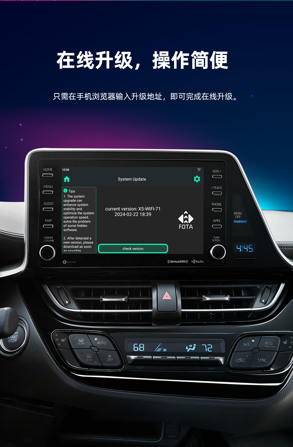 Wired Carplay to Wireless Android Smart Box with Dual Wifi, Youtube/Netflix Connectivity, Screen Mirroring, and Split Screen