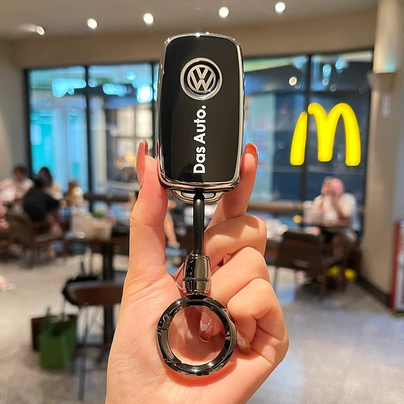 Чехол для ключа, подходящий для Volkswagen Bora, Polo, Passat, Sagitar, Tiguan, Lavida, Golf, Santana, Weiling