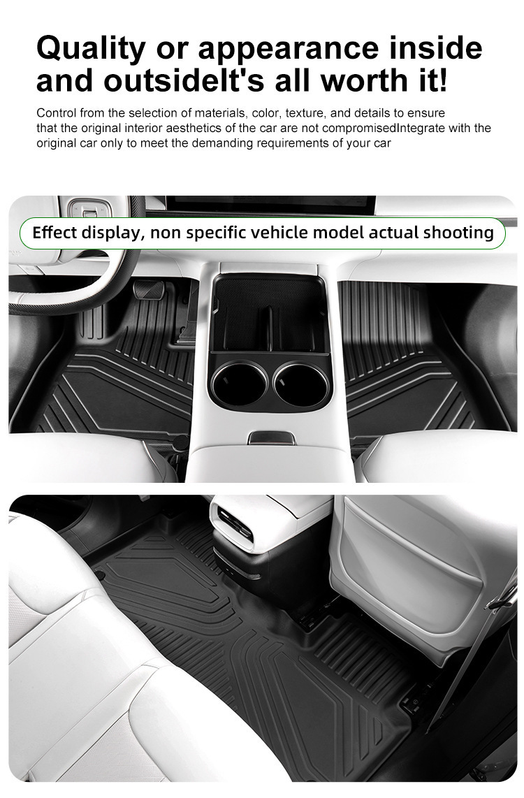 Suitable for 14-21 Toyota Voxy 80 Series Car Special Floor Mats Environmentally Friendly Tpe Trunk Mat Cross-Border