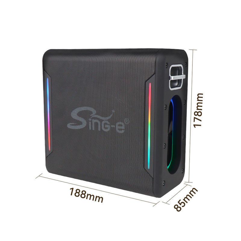 SING-E ZQS-V100 bluetoothスピーカー家庭用リビングルームは、デスクトップカードの無線音響の大音量を囲んでいる|undefined