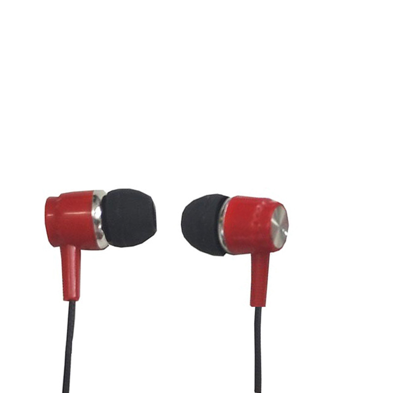 Wired headset factory for wire control in-ear headset mobile phone computer cheap MP3 headset with microphone earplugs