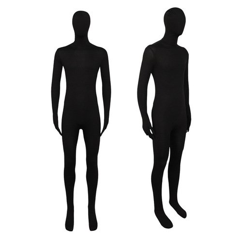 Halloween cos costume ninja tights stage black man performance costume ninjia invisibility cloak