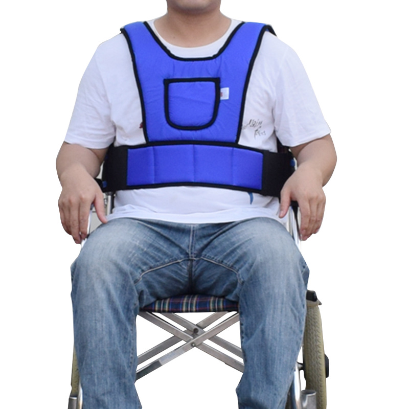 Wheelchair with chest vests wheelchair band wheelchair constraint…