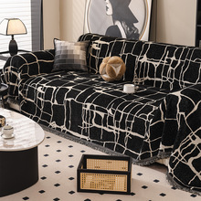 欧式沙发套罩新款2025轻奢风沙发巾盖布垫四季通用高级感全盖