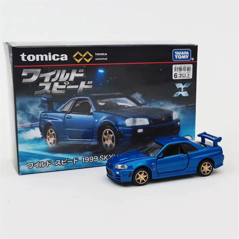 Настоящий Domeka Infinite сплавной Car Mustang GTR Fast and Furious Back to the Future коллекционная модель автомобиля
